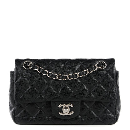 Chanel Caviar Quilted Mini Rectangular Flap Black 1 of 9