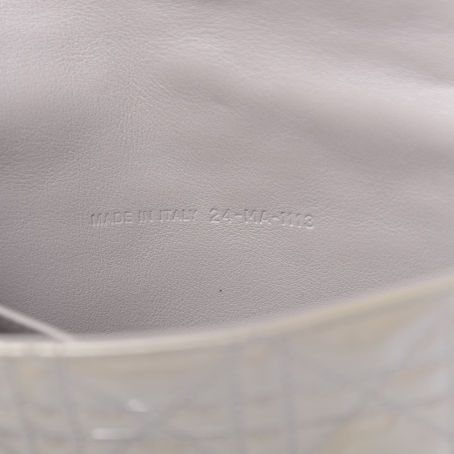 Christian Dior Patent Cannage New Lock Pouch Beige 6 of 13