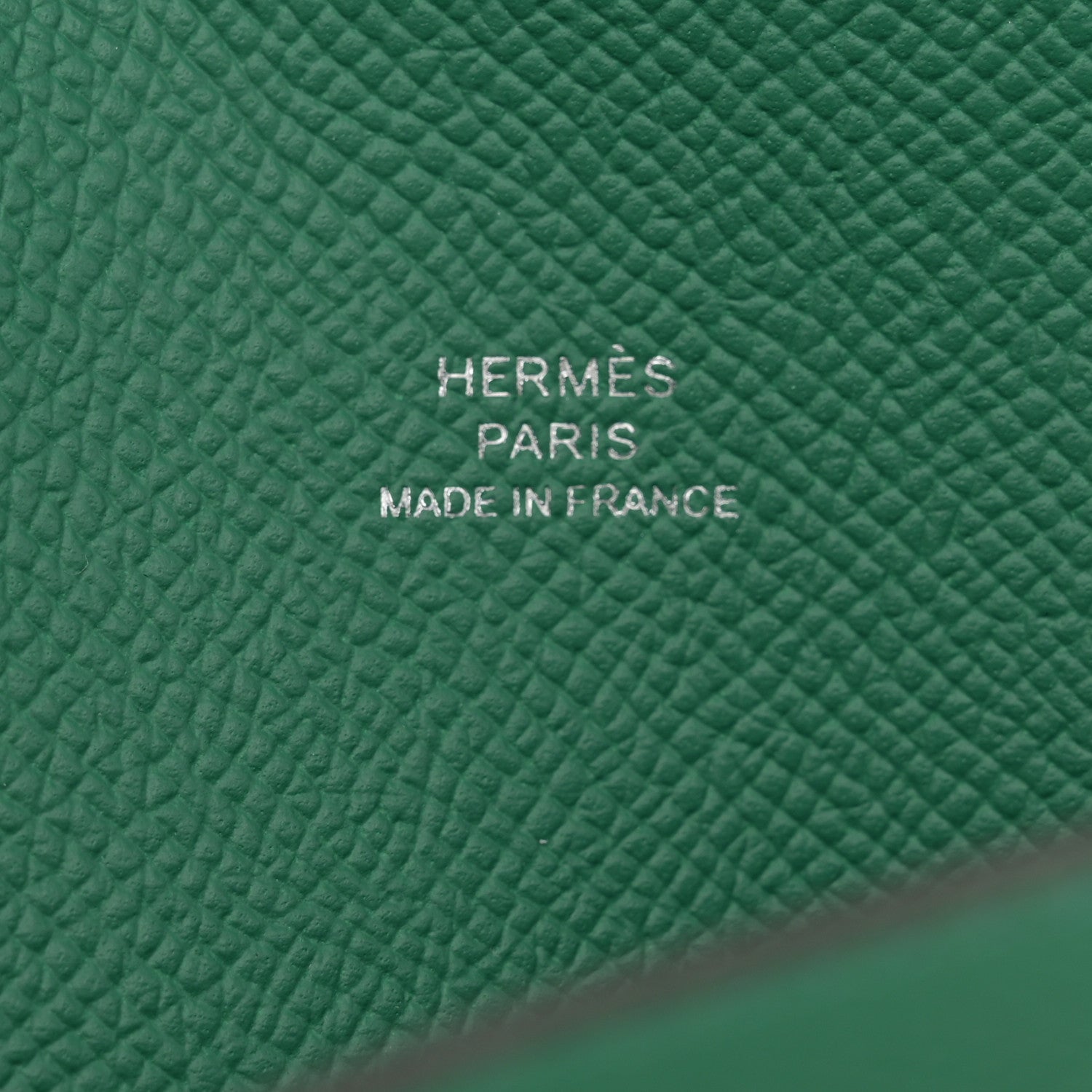Hermes Epsom Hermesnap Wallet Vert Vertigo 6 of 11
