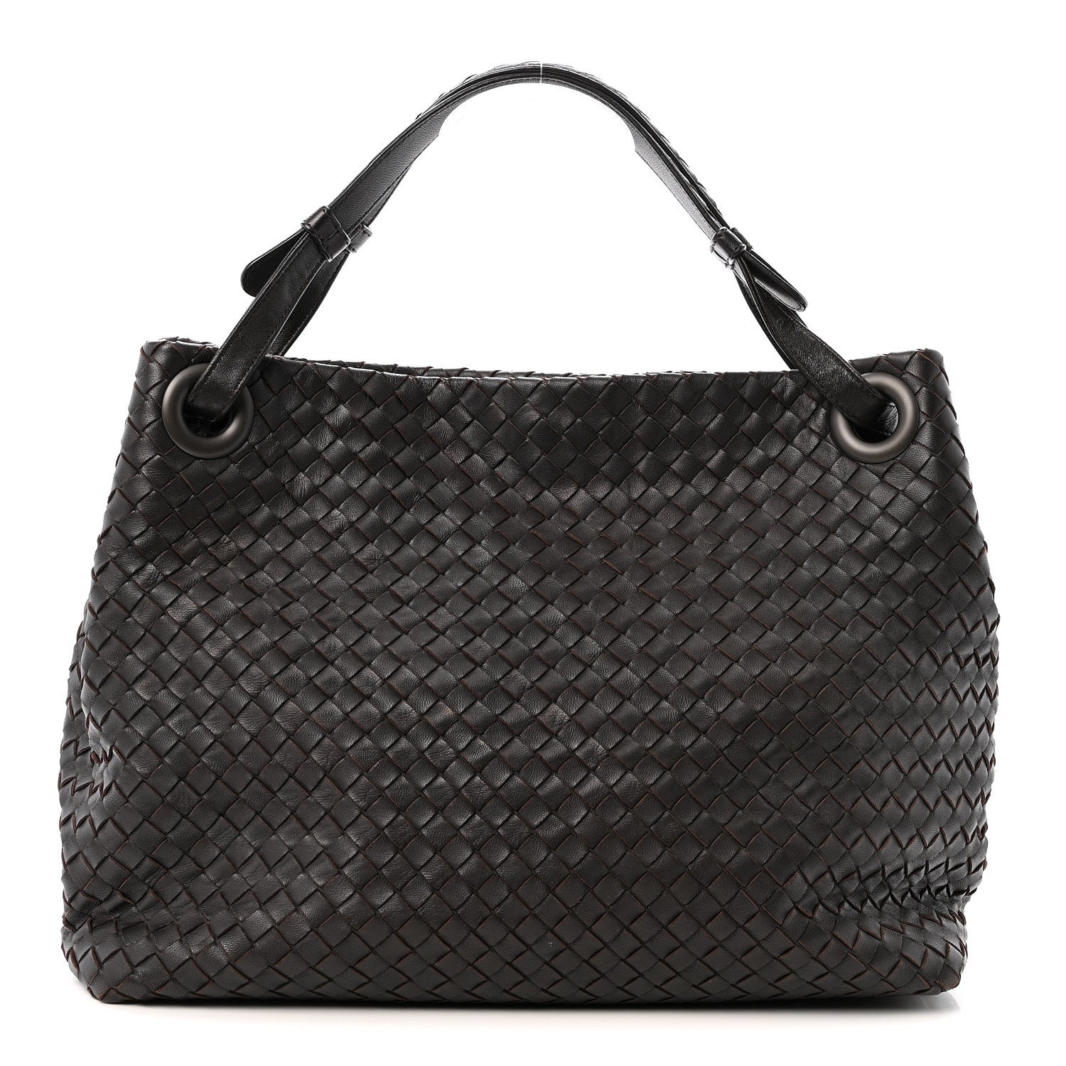 Bottega Veneta Nappa Intrecciato Garda Bag Ebano 1 of 15