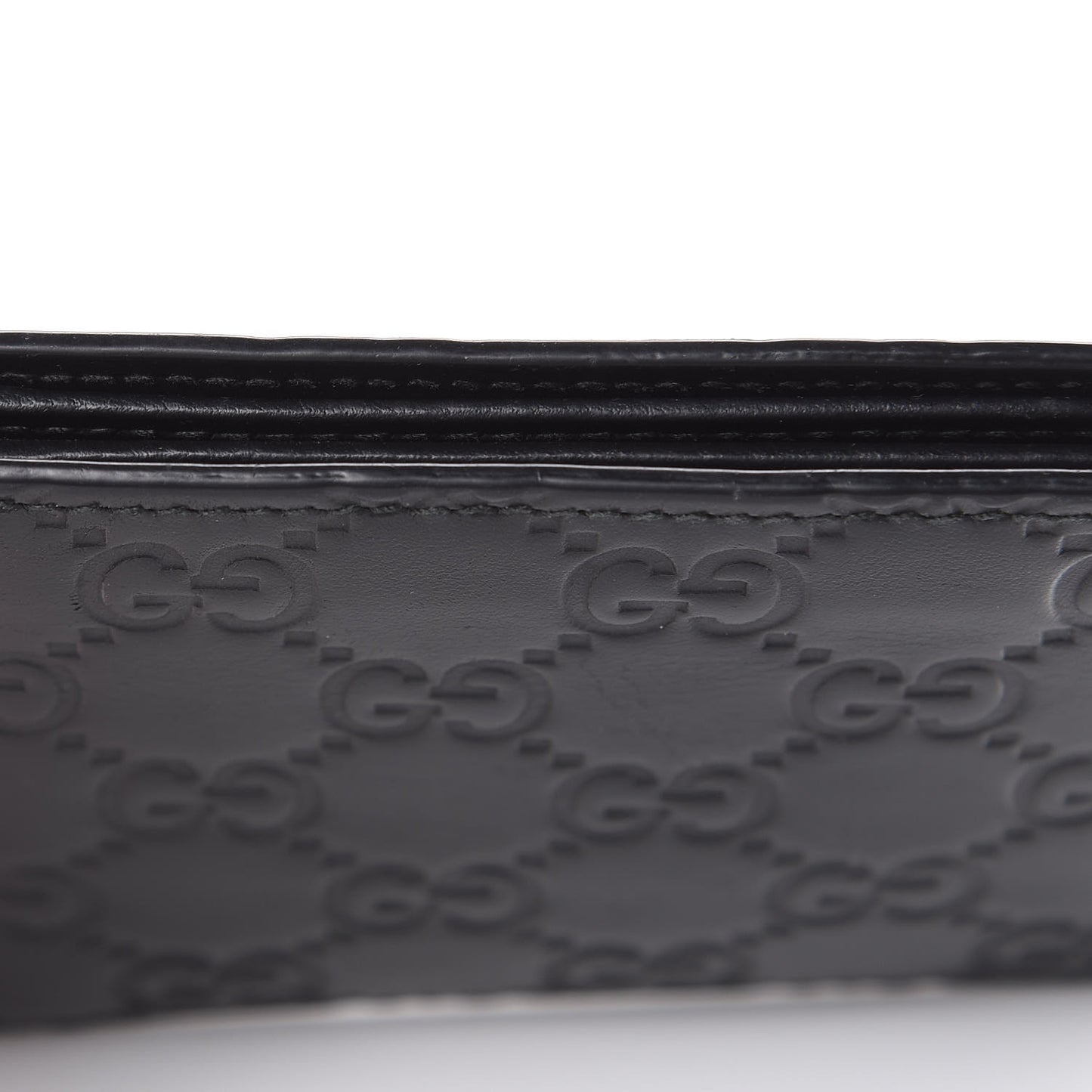 Guccissima Bi-Fold Wallet Black