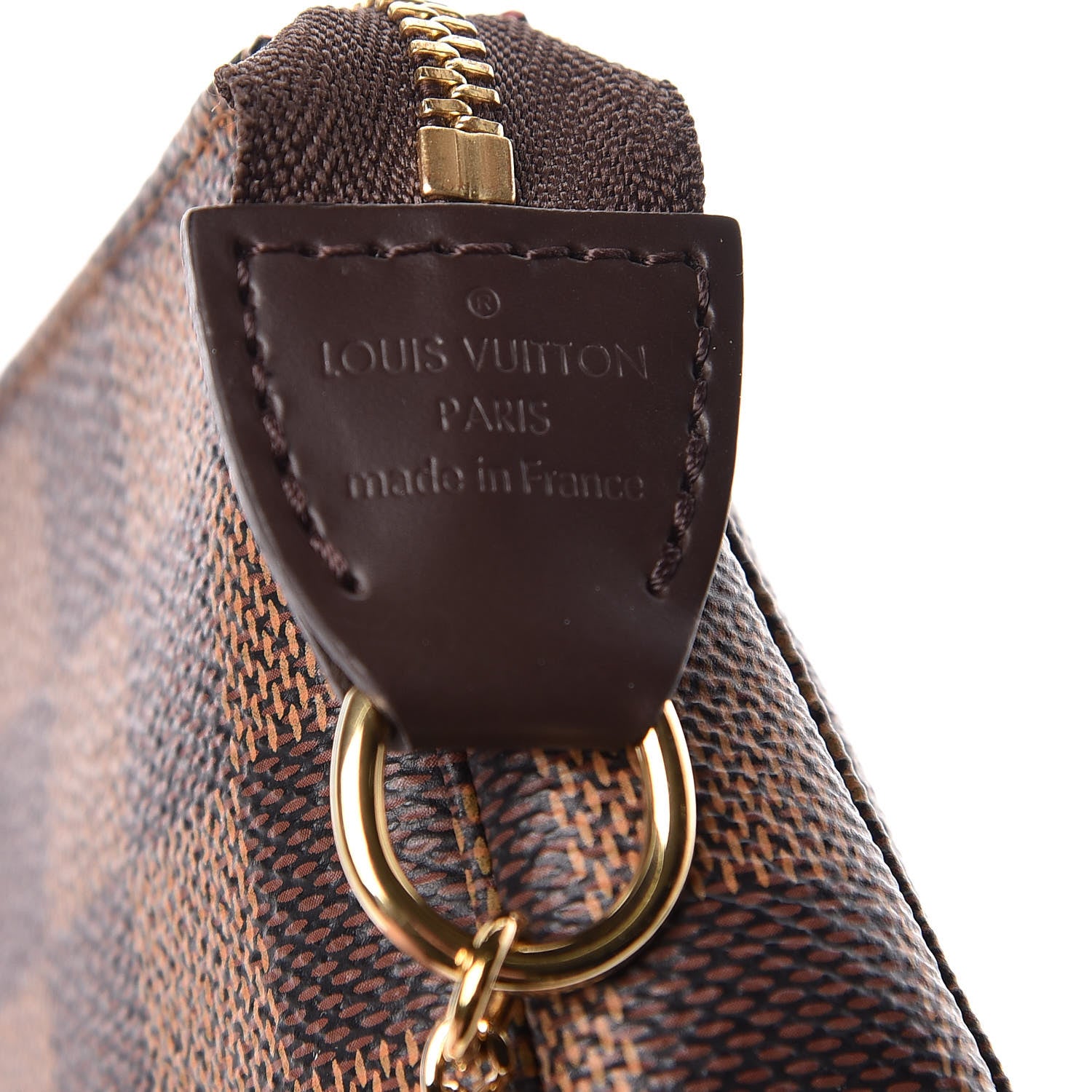 Louis Vuitton Damier Ebene Mini Pochette Accessories 6 of 7