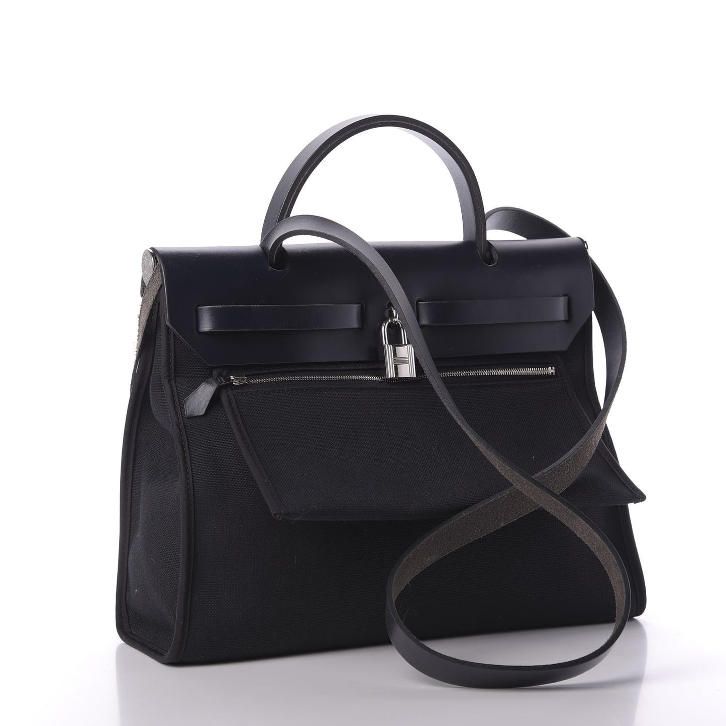 Vache Hunter Toile Herbag Zip 31 PM Bleu Indigo Black