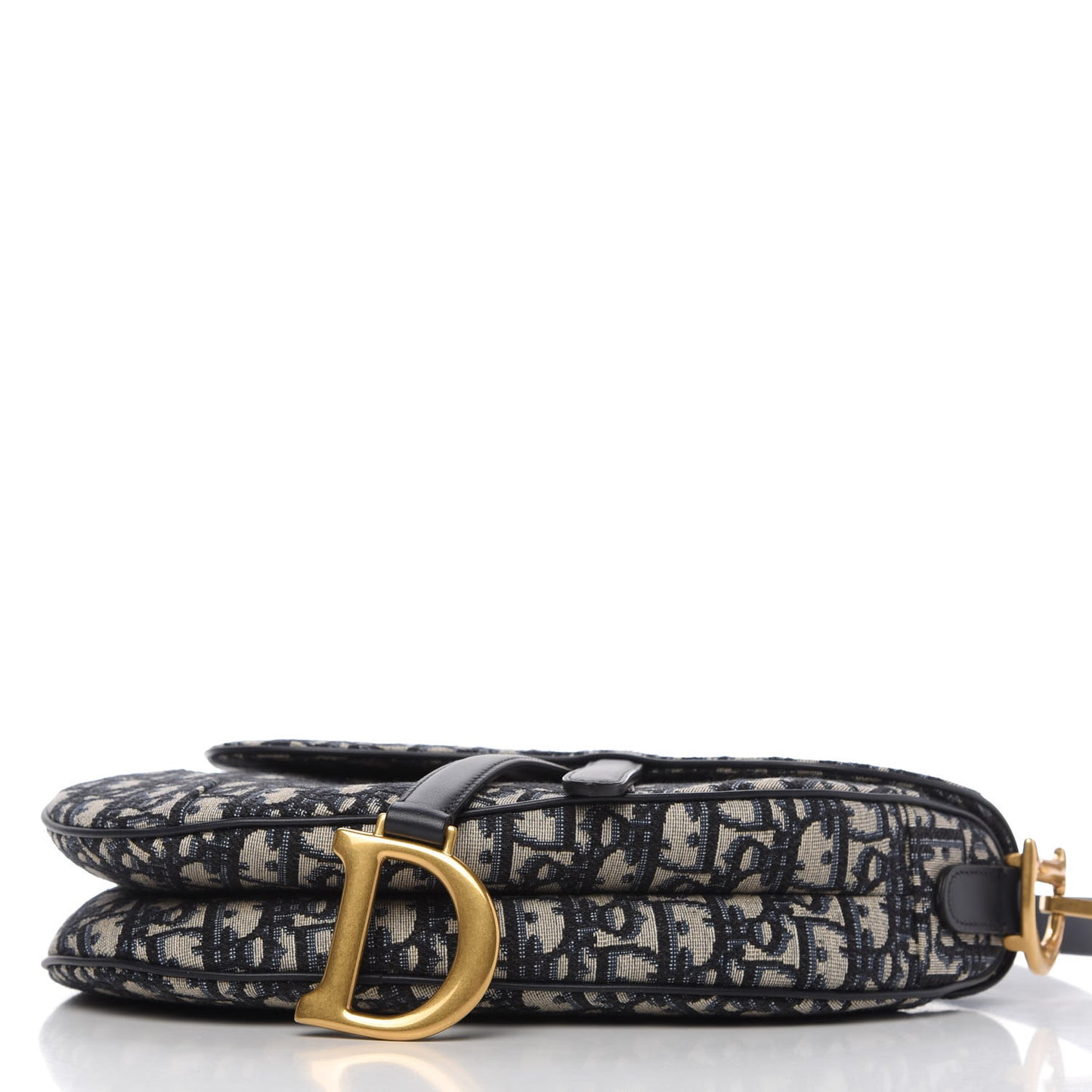 Oblique Saddle Bag Blue