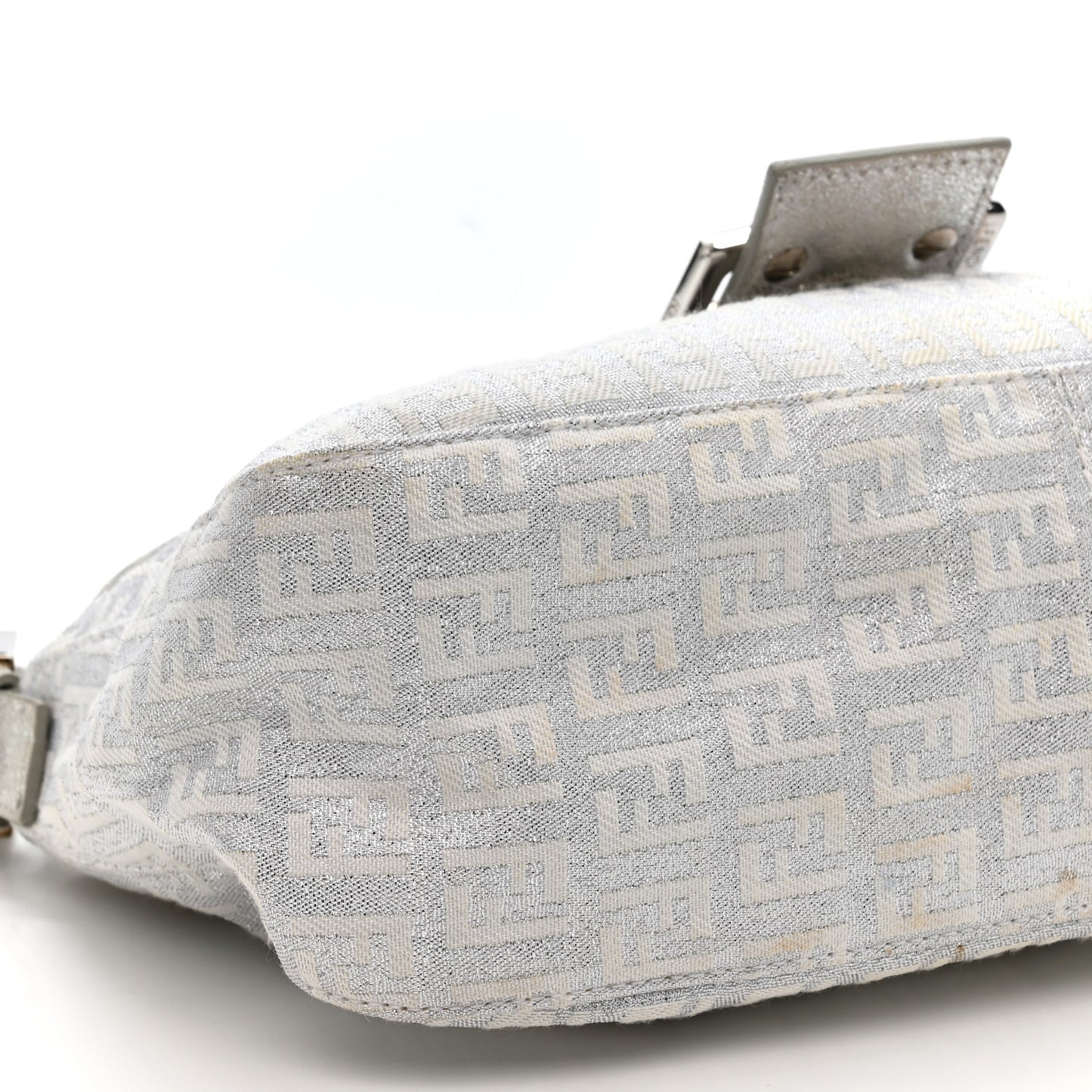 Metallic Zucchino Baguette Silver