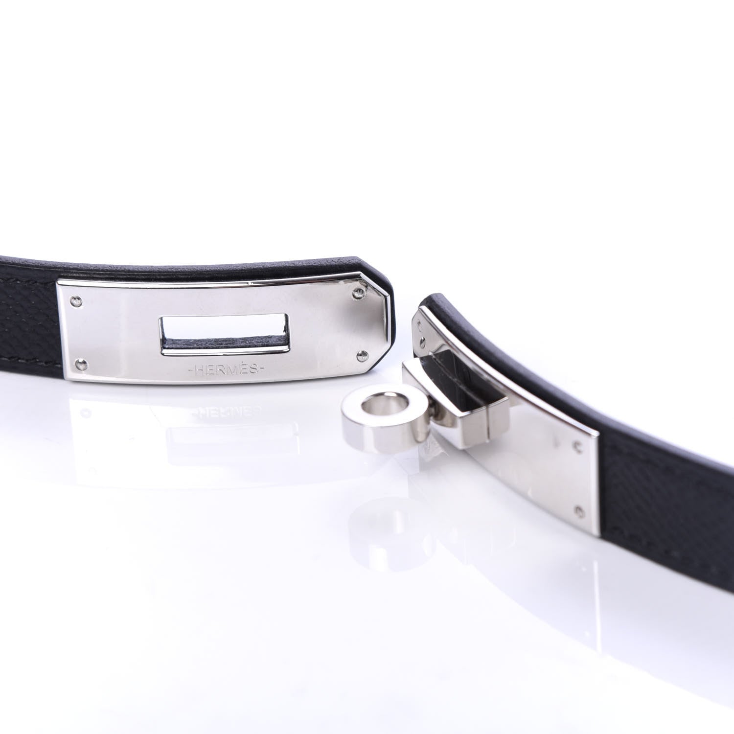 Hermes Epsom Kelly Belt Black 4 of 5