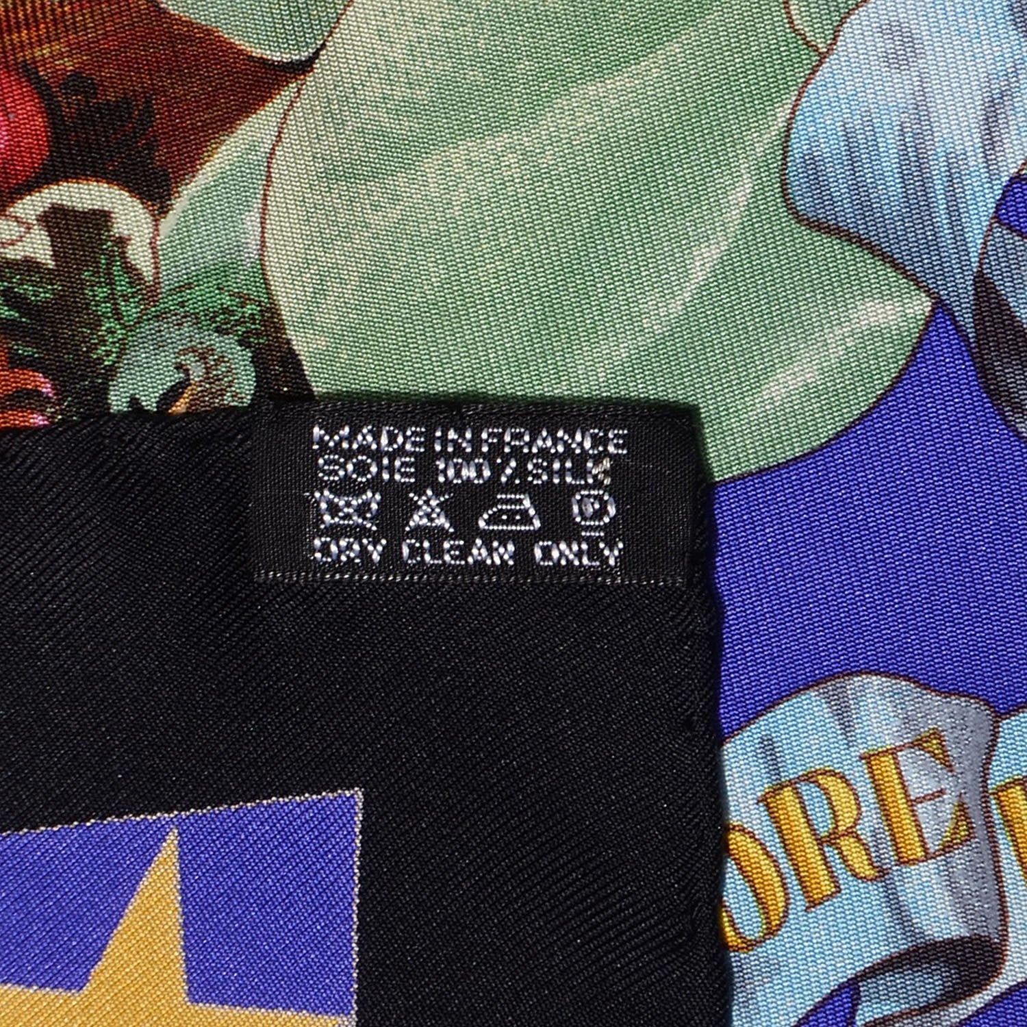 Hermes Silk Faune Et Flore Du Texas Scarf 90 6 of 6