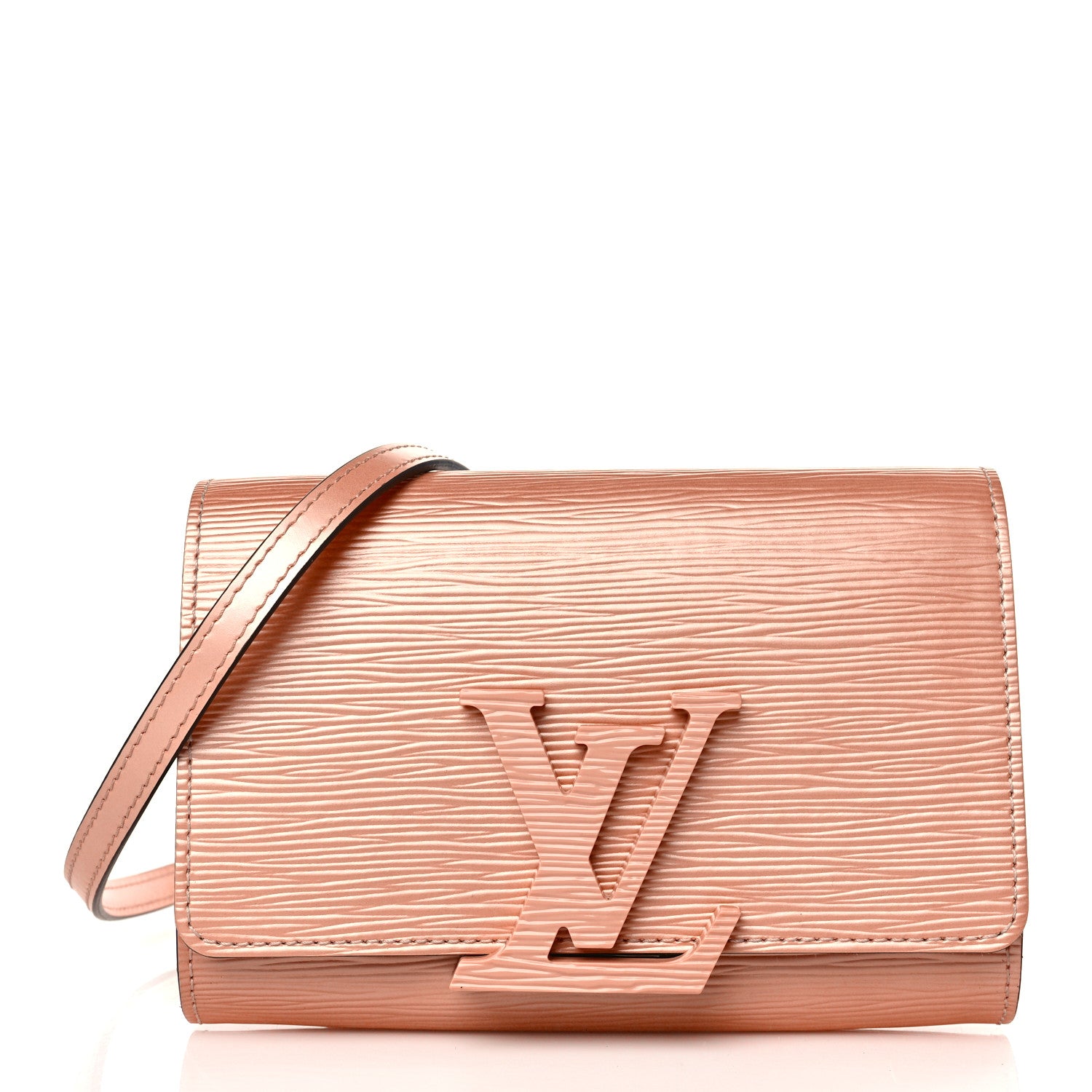 Louis Vuitton Epi Louise Strap PM Rose Nacre 1 of 8