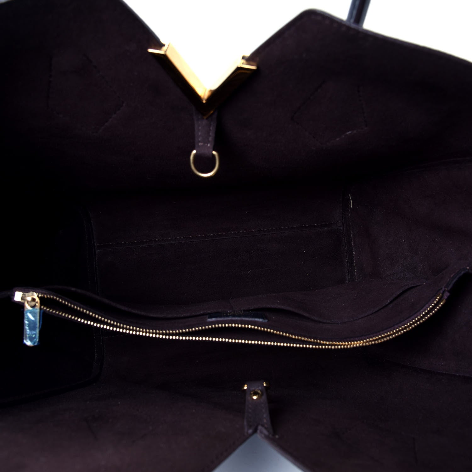 Louis Vuitton Calfskin Monogram Kimono Tote Black 4 of 4