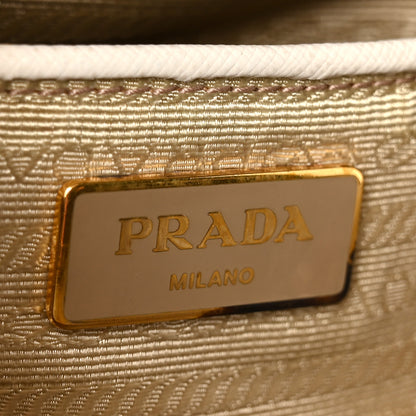 Prada Saffiano Lux Medium Promenade Tote Talco 6 of 10