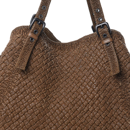 Bottega Veneta Nappa Intrecciato Perforated Tote Noce 8 of 10