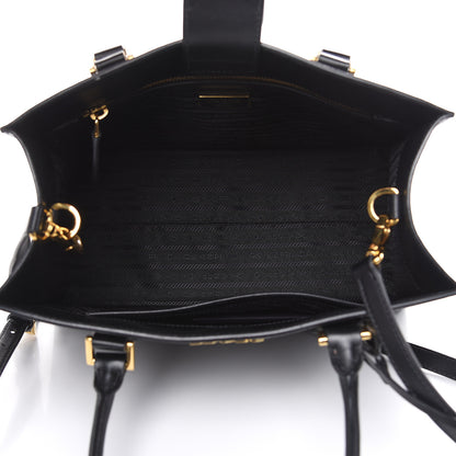 Prada Saffiano Soft Calfskin Tote Black 5 of 12