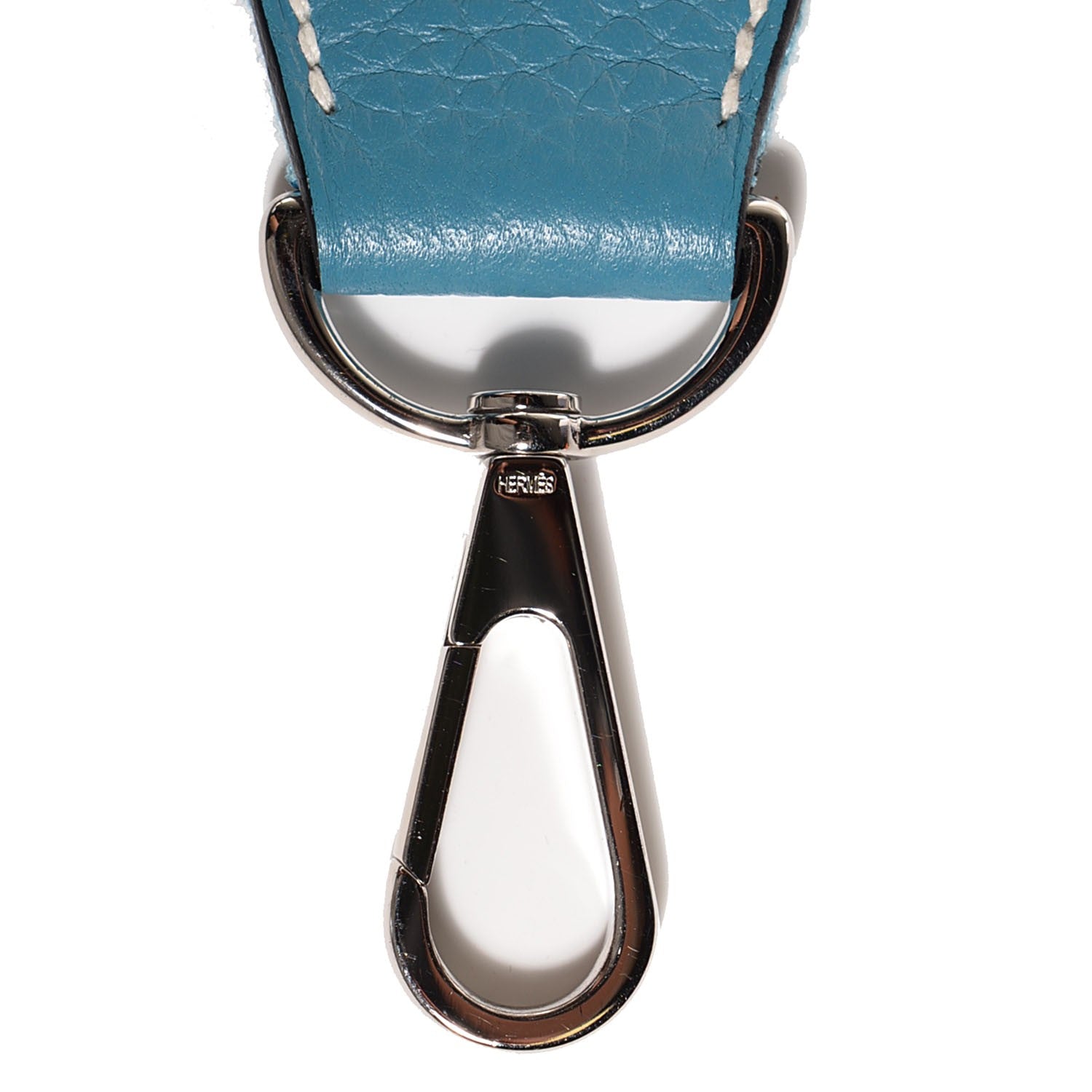 Hermes Taurillon Clemence Evelyne III PM Blue Jean 16 of 16