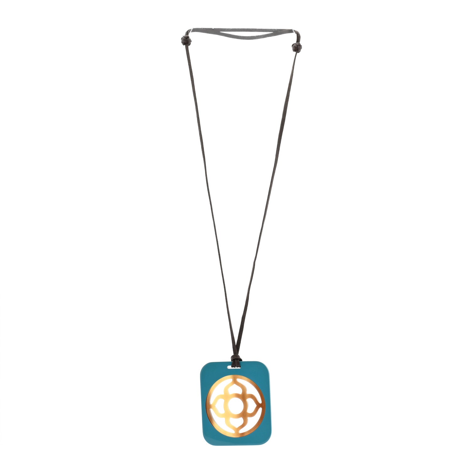 Hermes Buffalo Horn Lacquer Necklace 3 of 6