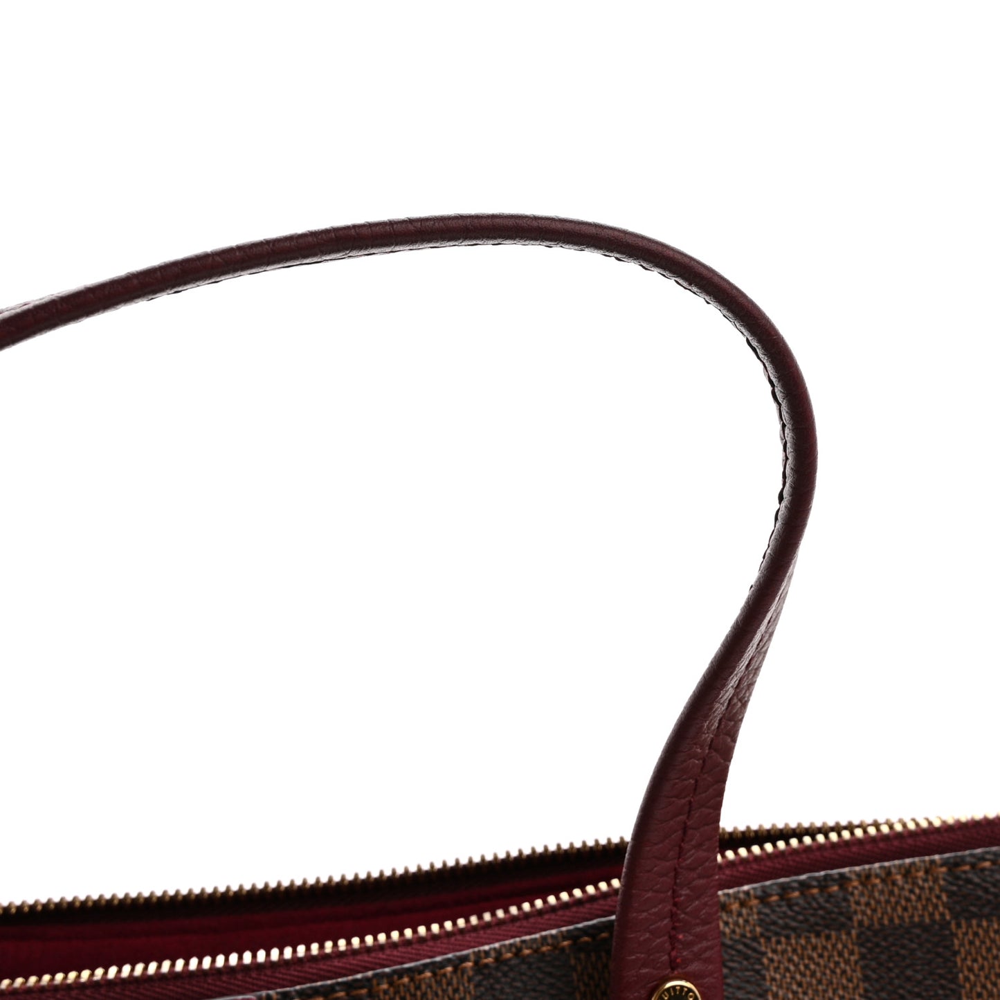 Damier Ebene Cuir Taurillon Hyde Park Fuchsia