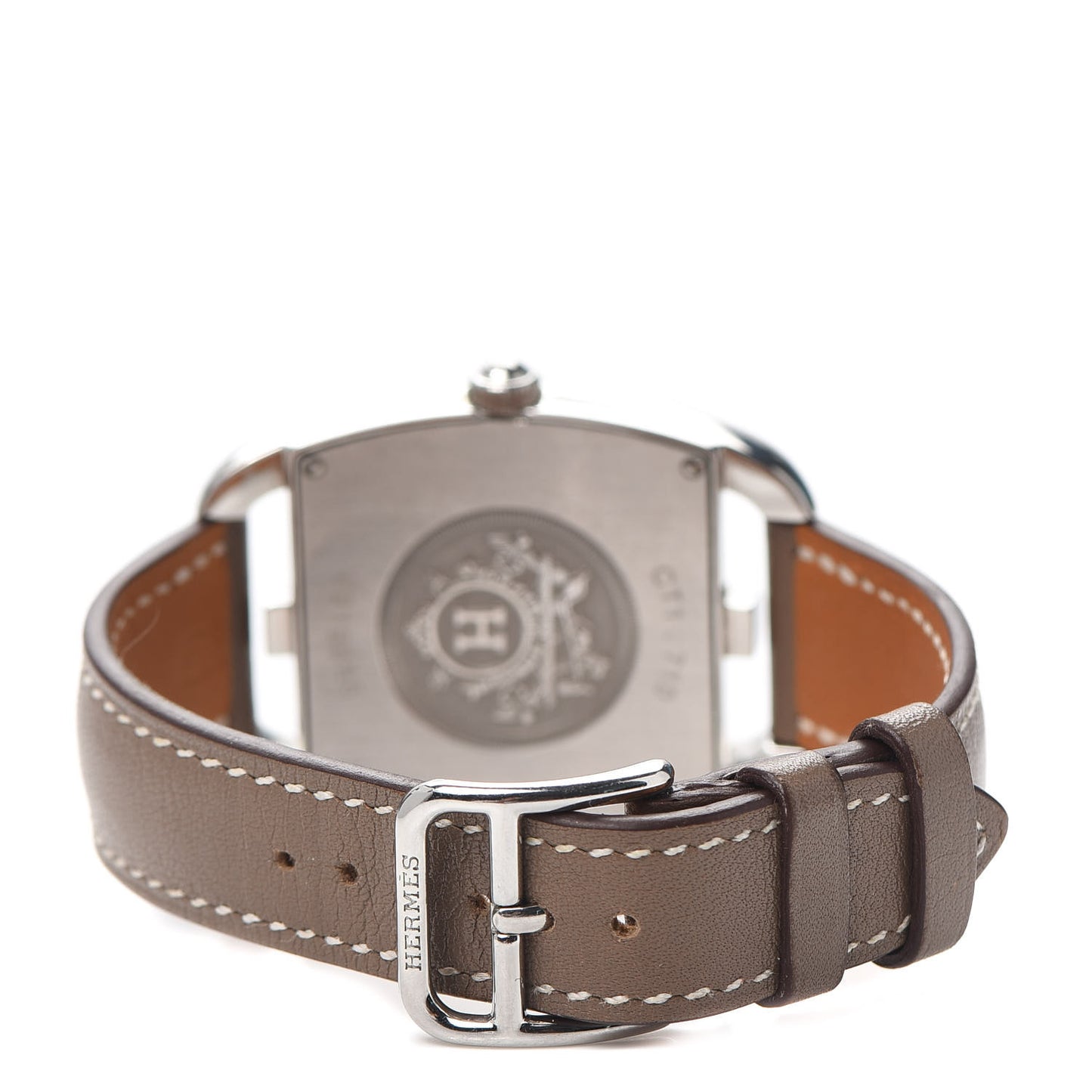 Stainless Steel Swift 33mm Cape Cod Tonneau Quartz Watch Etoupe