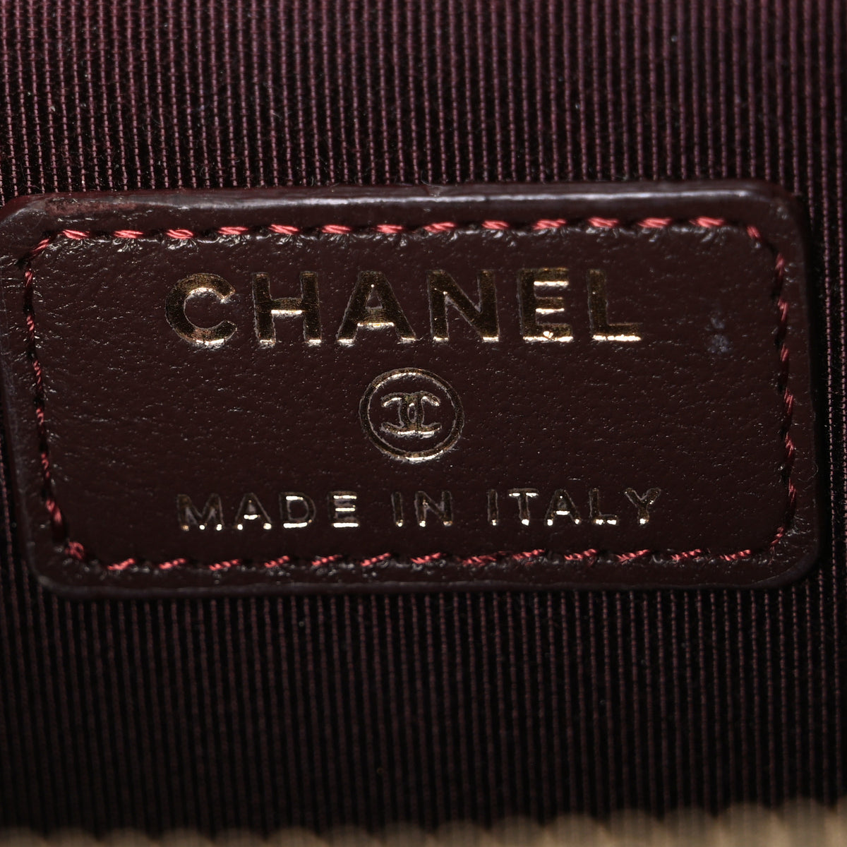 Chanel Lambskin Quilted Mini Vanity Case With Chain Black 5 of 9