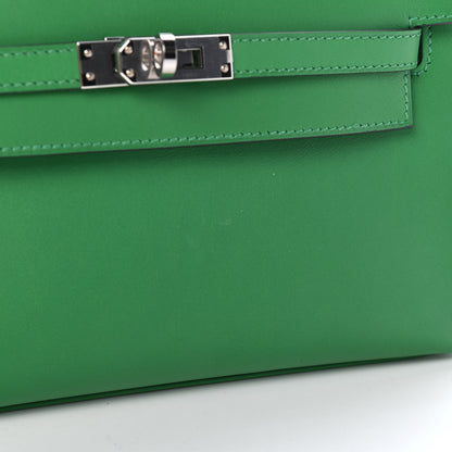 Hermes Swift Kelly Pochette Clutch Bambou 9 of 9