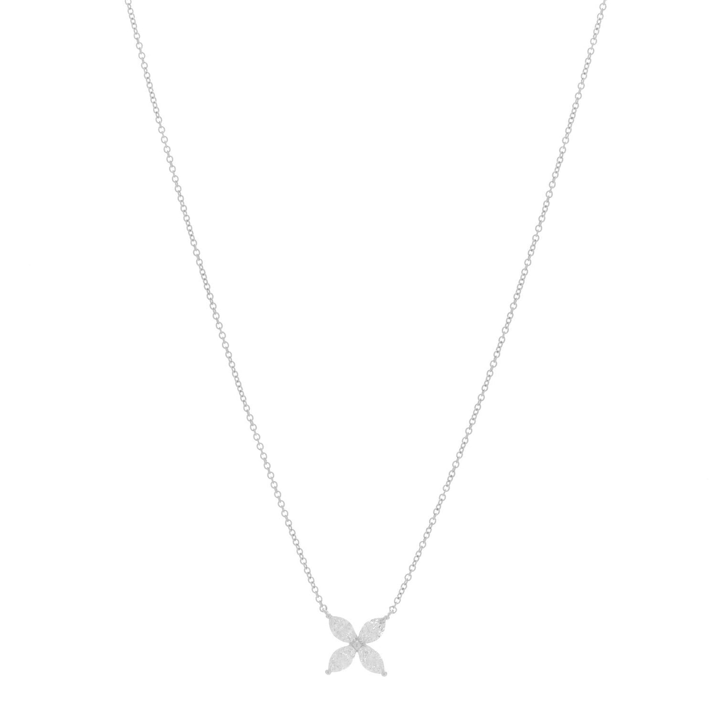 Platinum Diamond Large Victoria Necklace