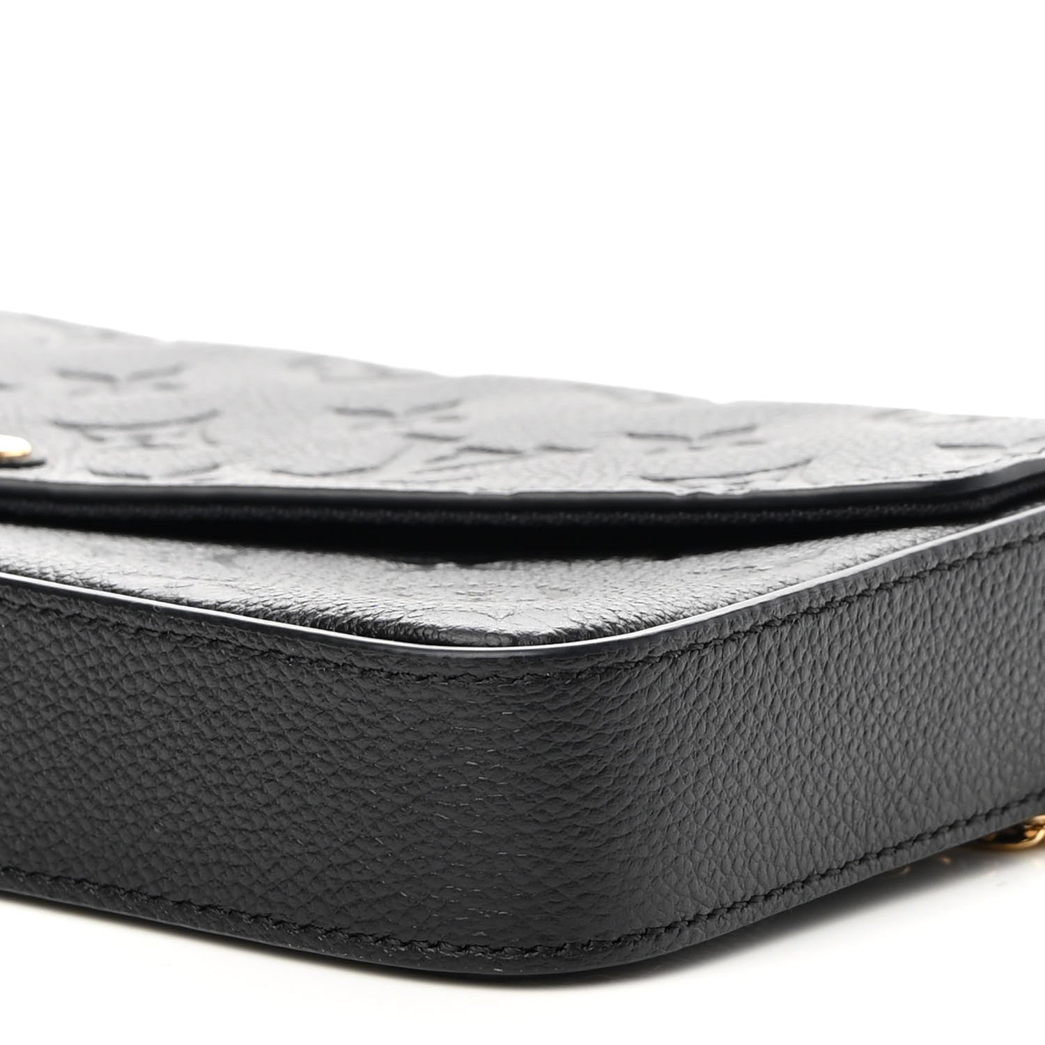 Louis Vuitton Empreinte Pochette Felicie Chain Wallet Black 8 of 9
