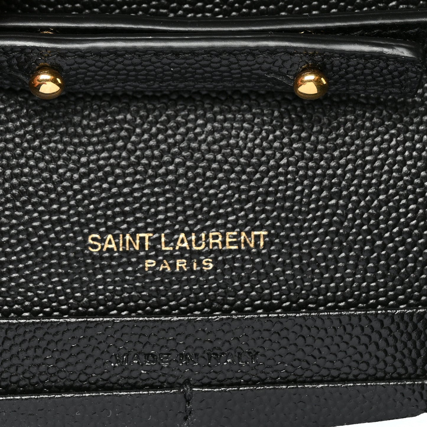 Grain De Poudre Matelasse Chevron Monogram Chain Wallet Black