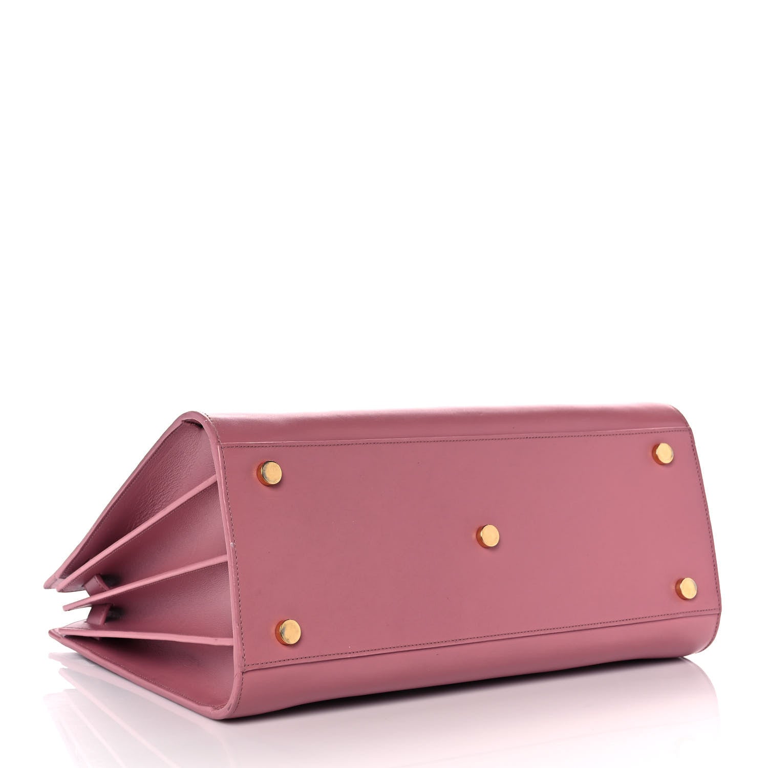 Saint Laurent Calfskin Small Sac De Jour Dark Rose 4 of 9