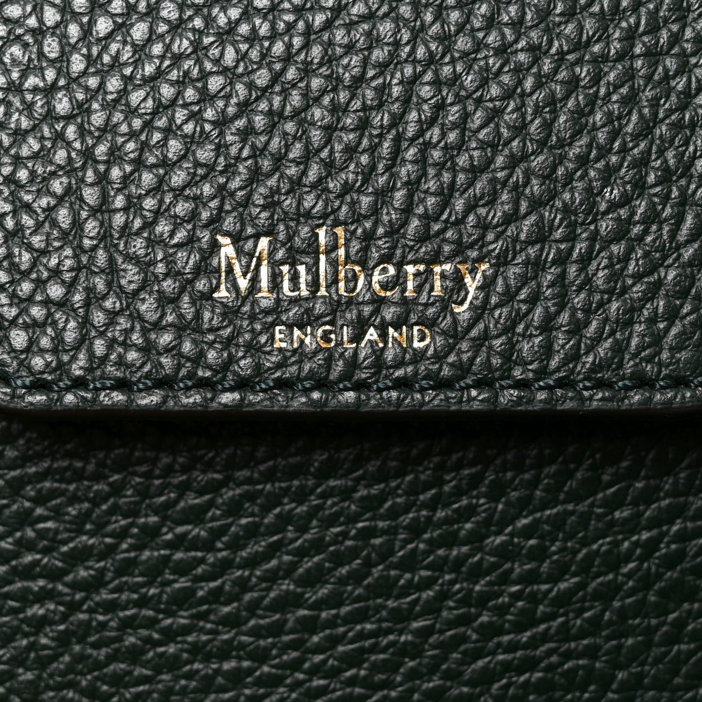Small Classic Grain Bayswater Tote Mulberry Green