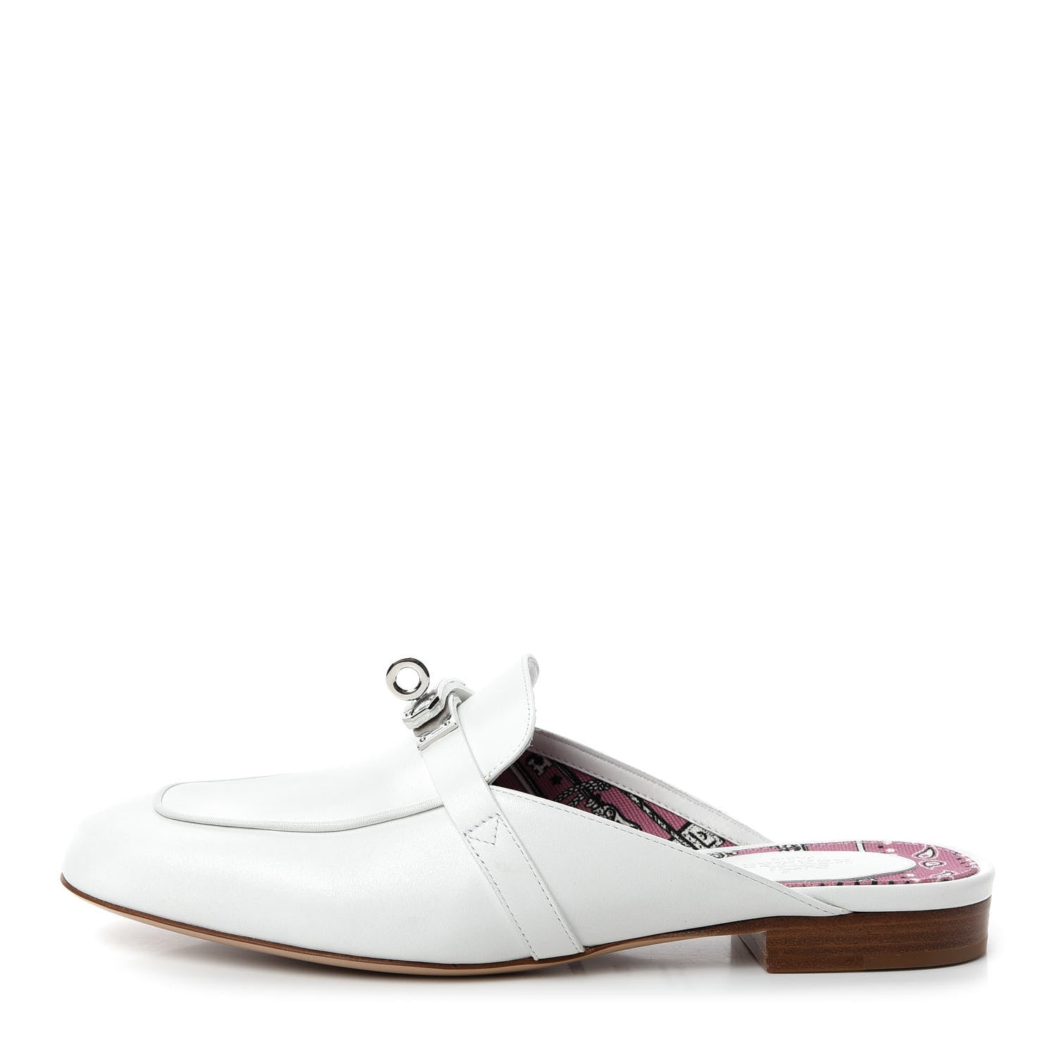 Hermes Calfskin Oz Mules 36.5 White 1 of 11
