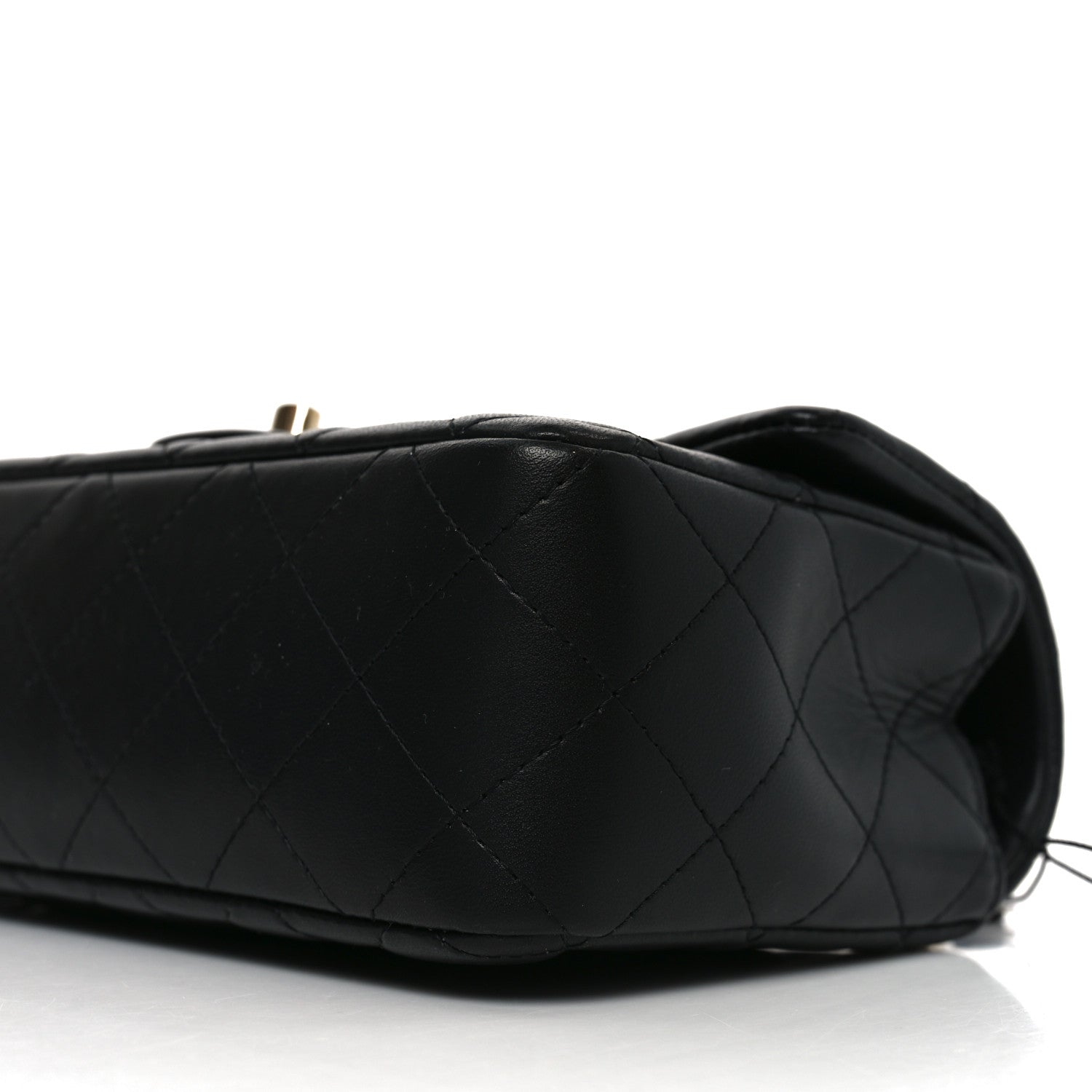 Chanel Lambskin Quilted Mini Rectangular Flap Black 10 of 11