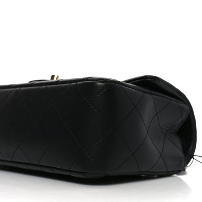 Chanel Lambskin Quilted Mini Rectangular Flap Black 10 of 11