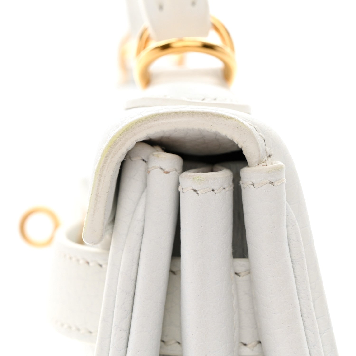 Hermes Taurillon Clemence Kelly Retourne 28 White 13 of 16