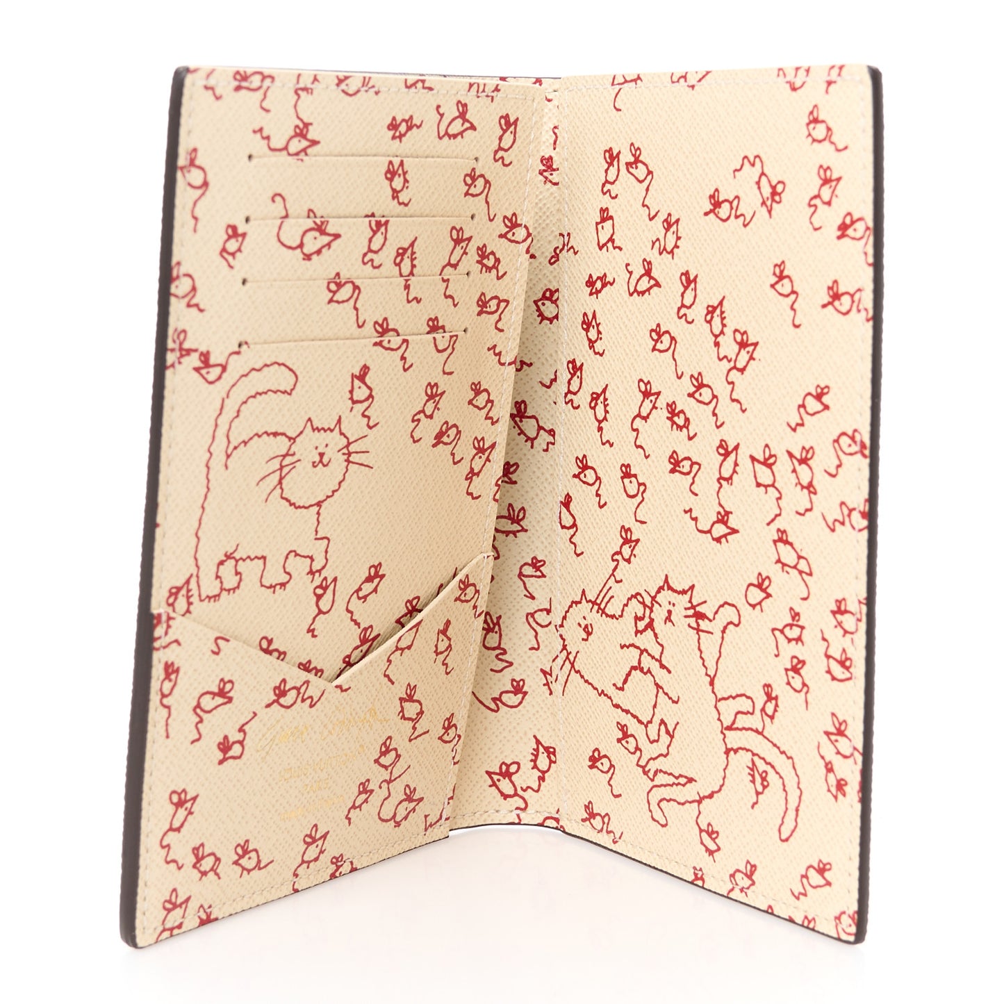 Monogram Travels With Grace Coddington Passport Cover