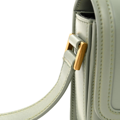 Saint Laurent Smooth Calfskin Small Solferino Satchel Acqua 12 of 12