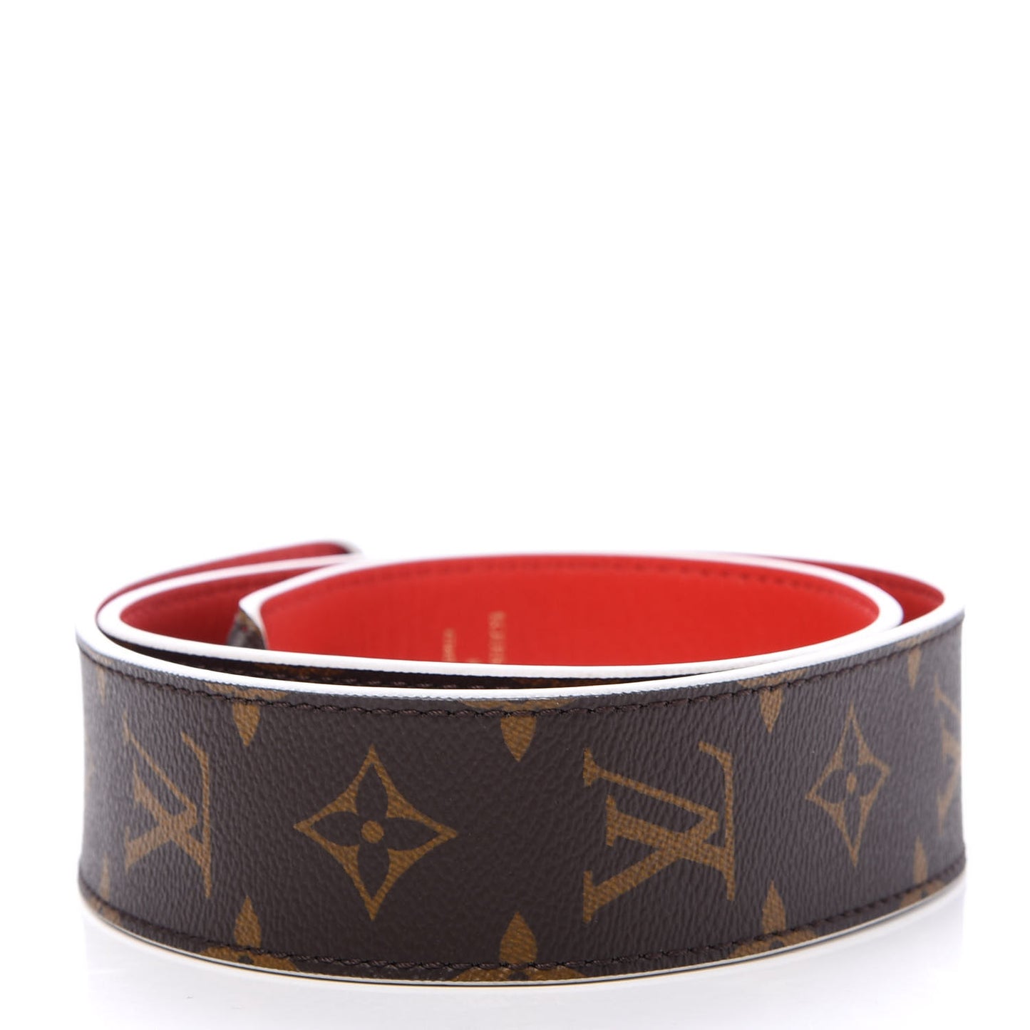 Monogram Bandouliere Shoulder Strap Cherry