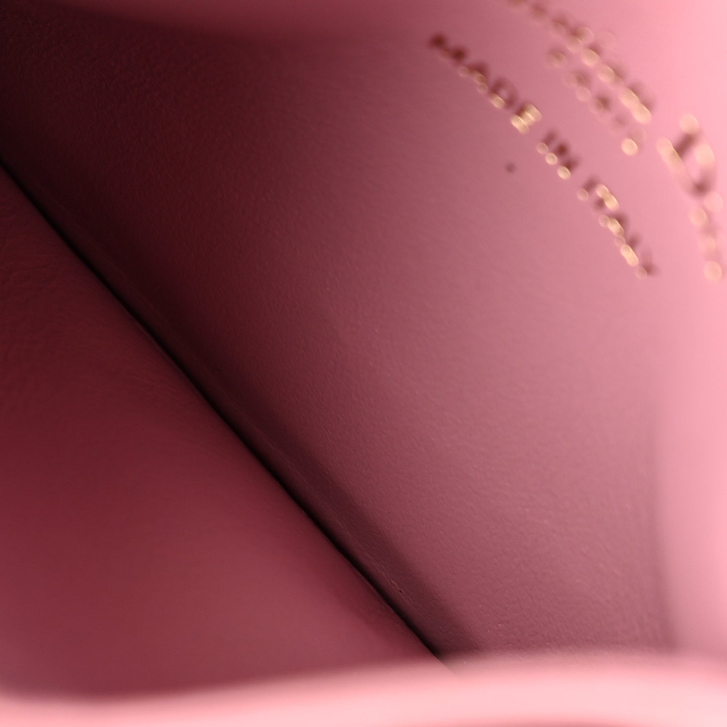 Lambskin Pearl Cannage Dior Jolie Freesia Card Holder Pink
