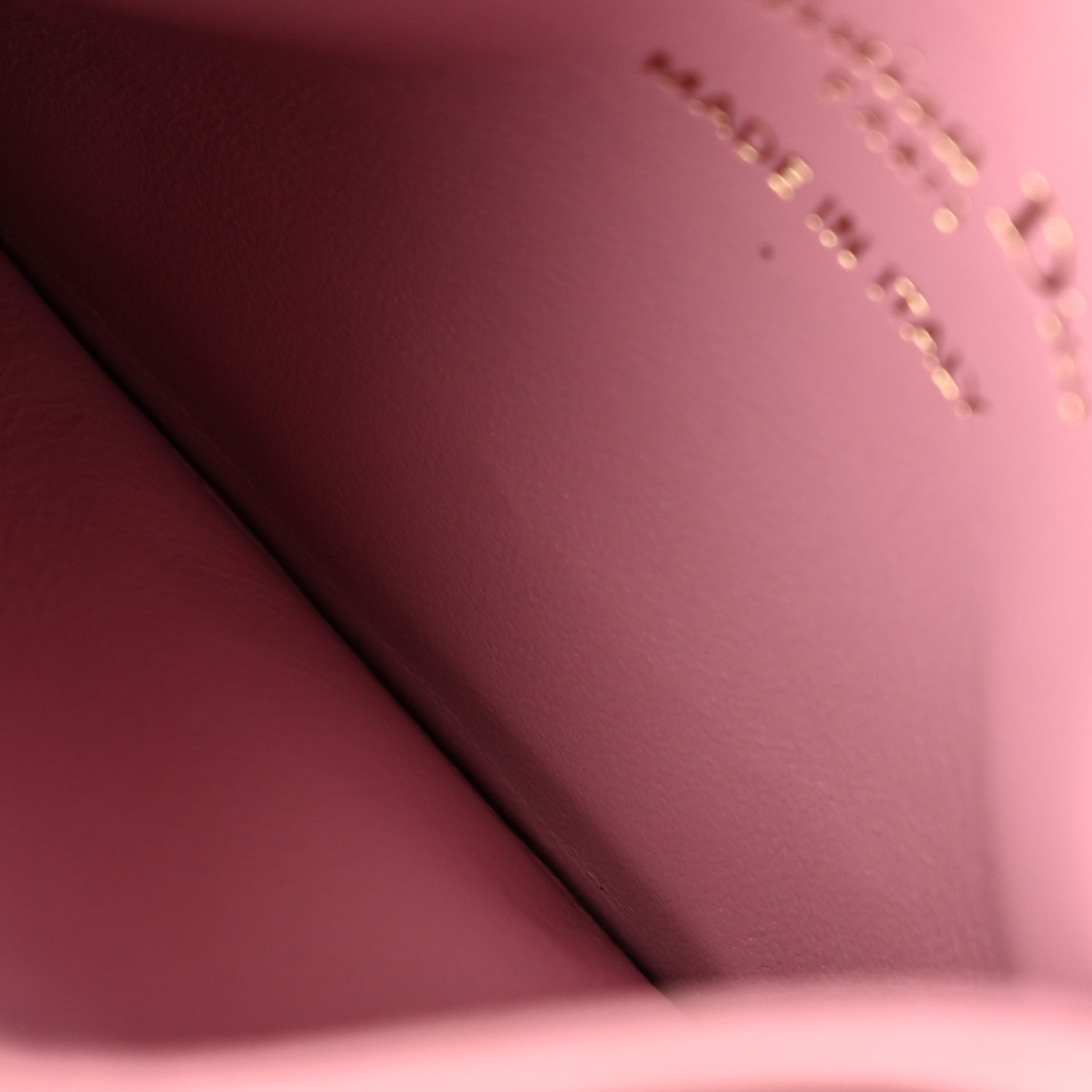 Christian Dior Lambskin Pearl Cannage Dior Jolie Freesia Card Holder Pink 5 of 10