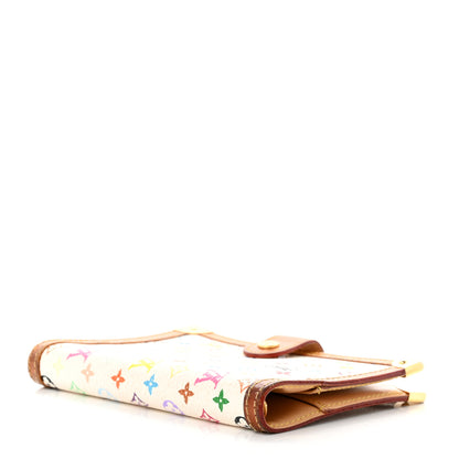 Louis Vuitton Monogram Multicolor Small Ring Agenda Cover White 4 of 9