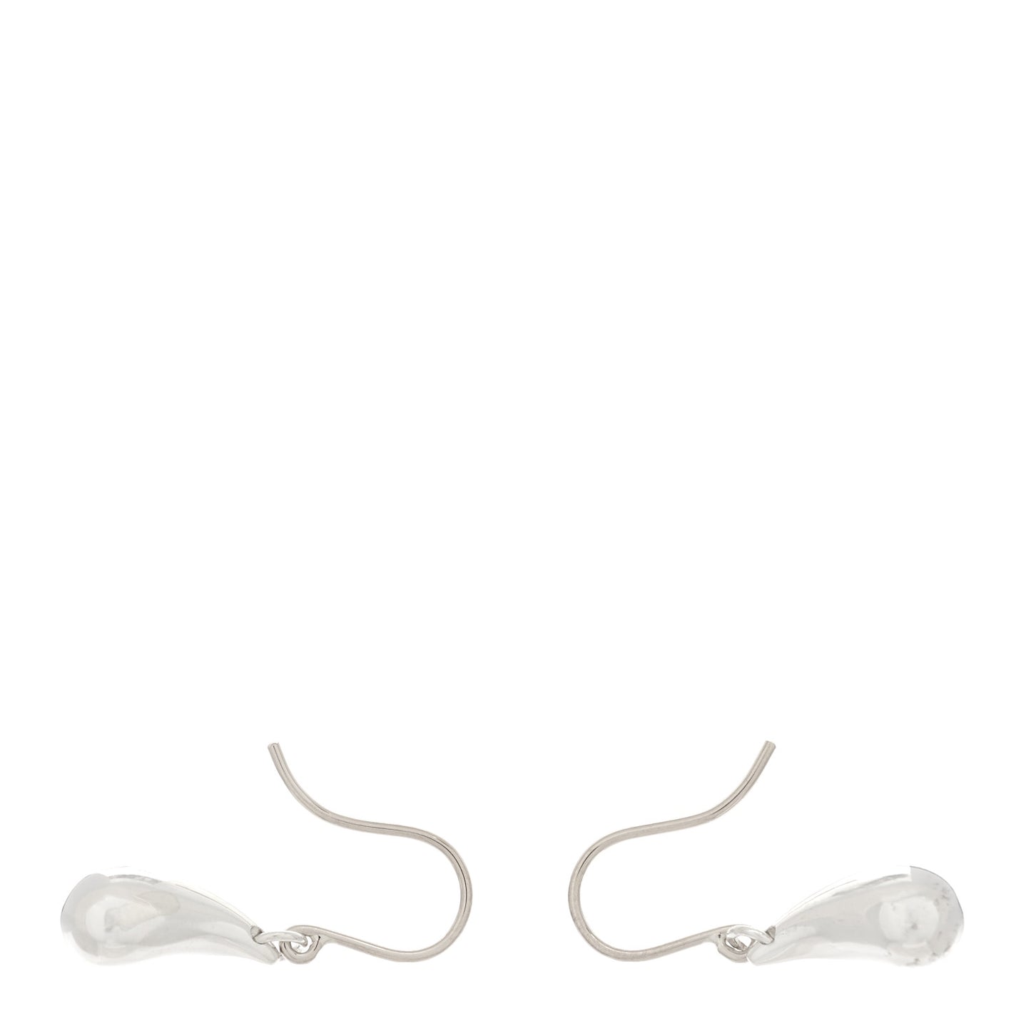 Sterling Silver Elsa Peretti Teardrop Earrings