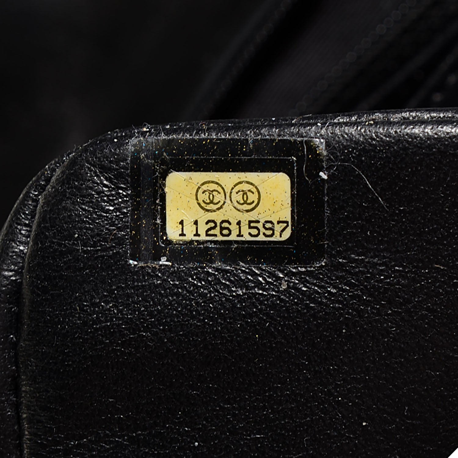 Chanel Lambskin Quilted Jumbo Flap with Bijoux Chain Black 8 of 8
