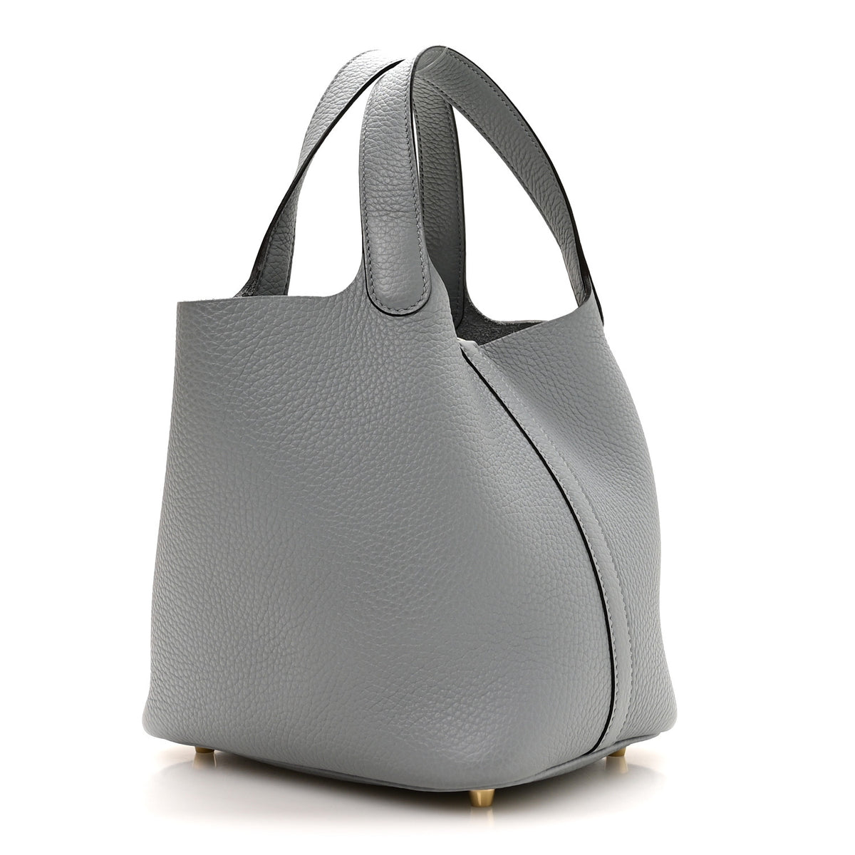 Hermes Taurillon Clemence Picotin Lock 18 PM Gris Pantin 3 of 13