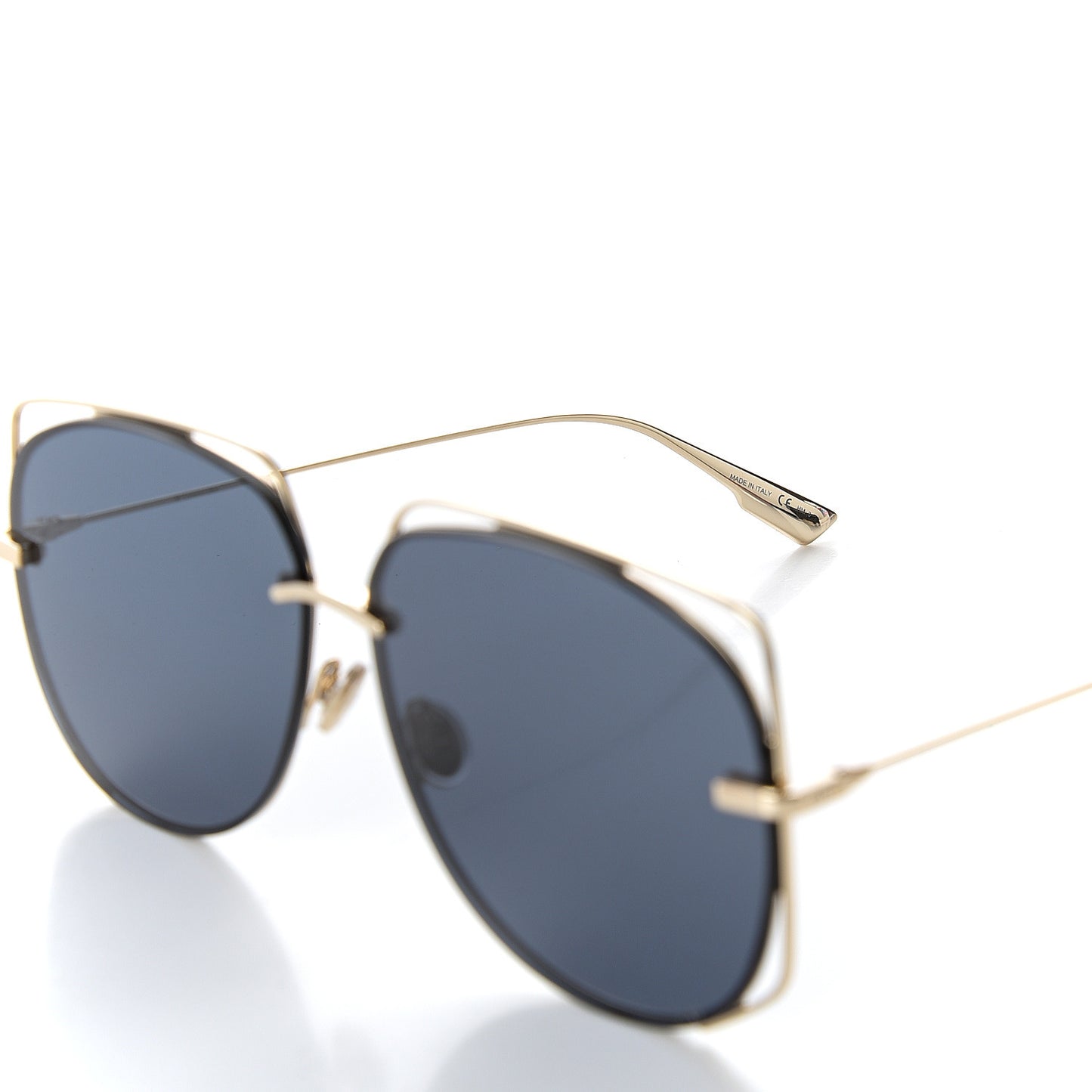 Metal Stellaire 6 Sunglasses Gold Blue