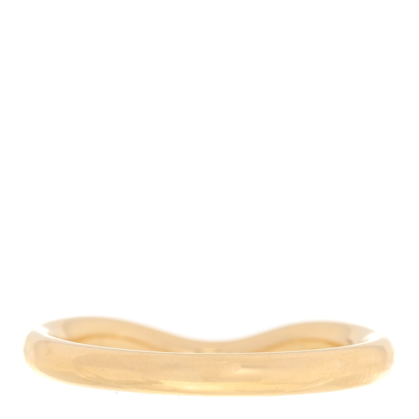 18K Yellow Gold Diamond Elsa Peretti Wedding Band Ring 49 5