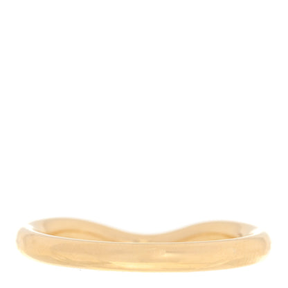 Tiffany 18K Yellow Gold Diamond Elsa Peretti Wedding Band Ring 49 5 3 of 5