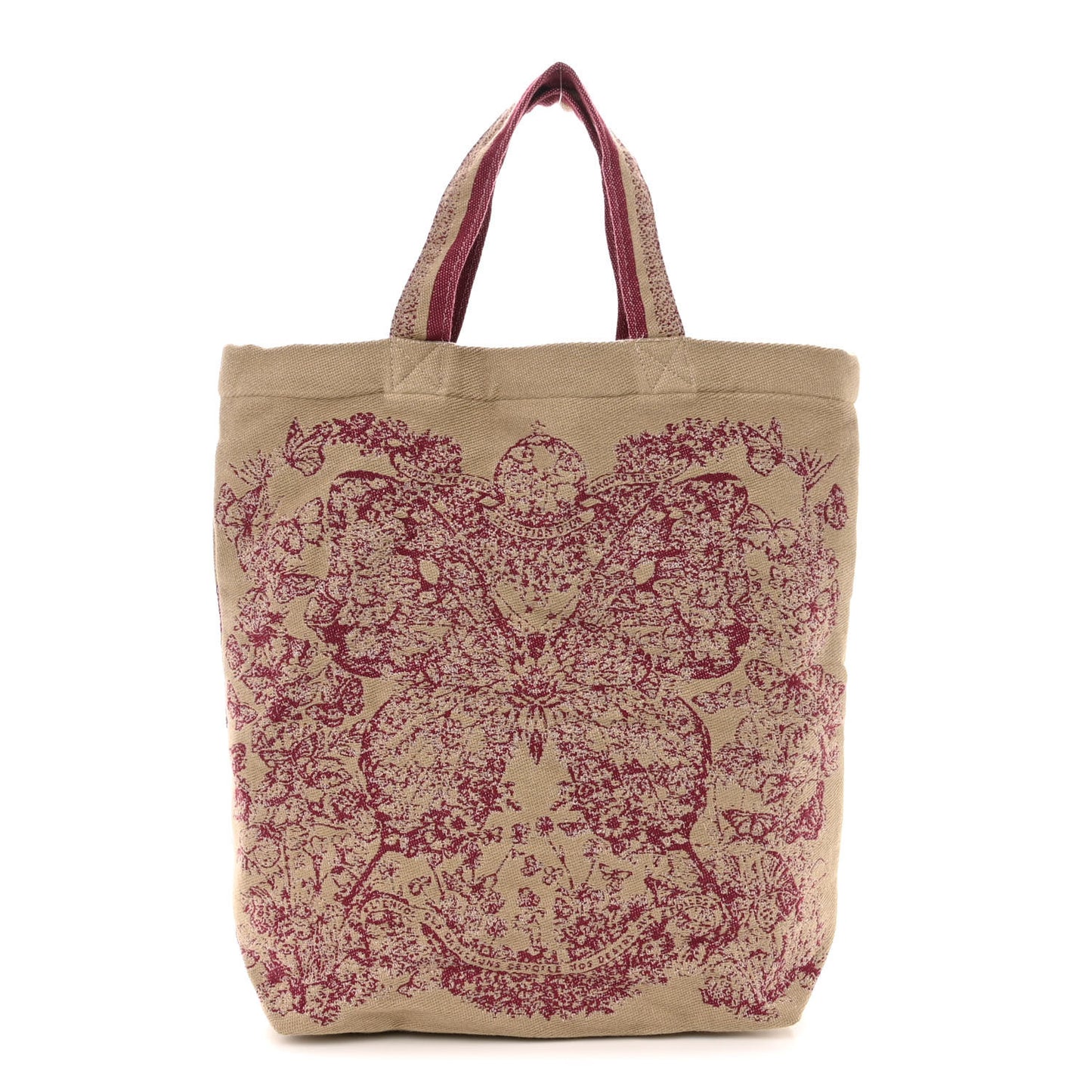 Canvas Print Cruise 2024 Mexico City Tote Ivory Burgundy