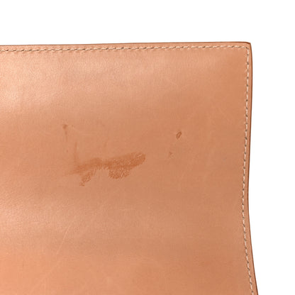 Saint Laurent Shiny Calfskin Le Fermoir Top Handle Bag Vintage Brown 10 of 10