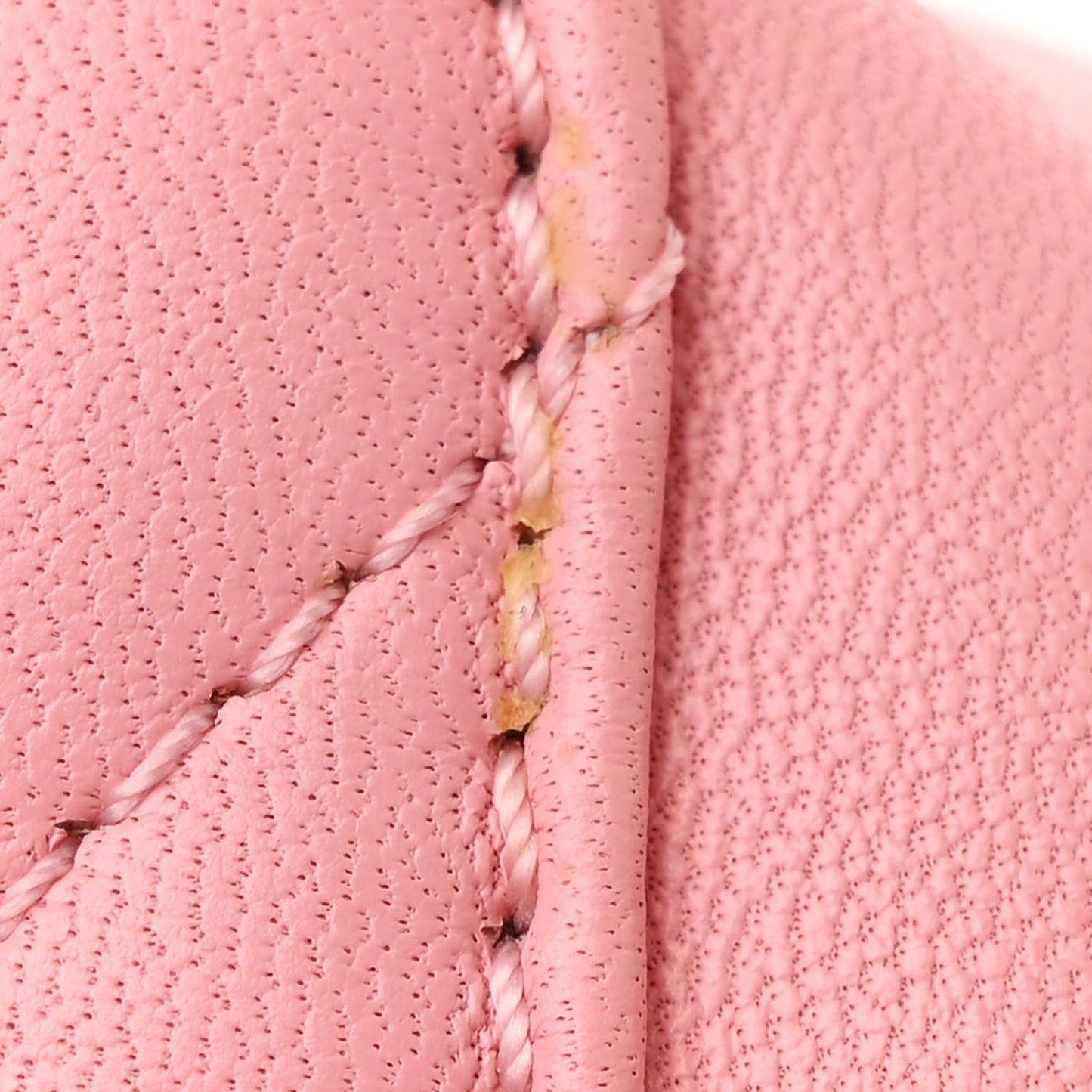 Lambskin Quilted Bi Waist Bag Fanny Pack Pink