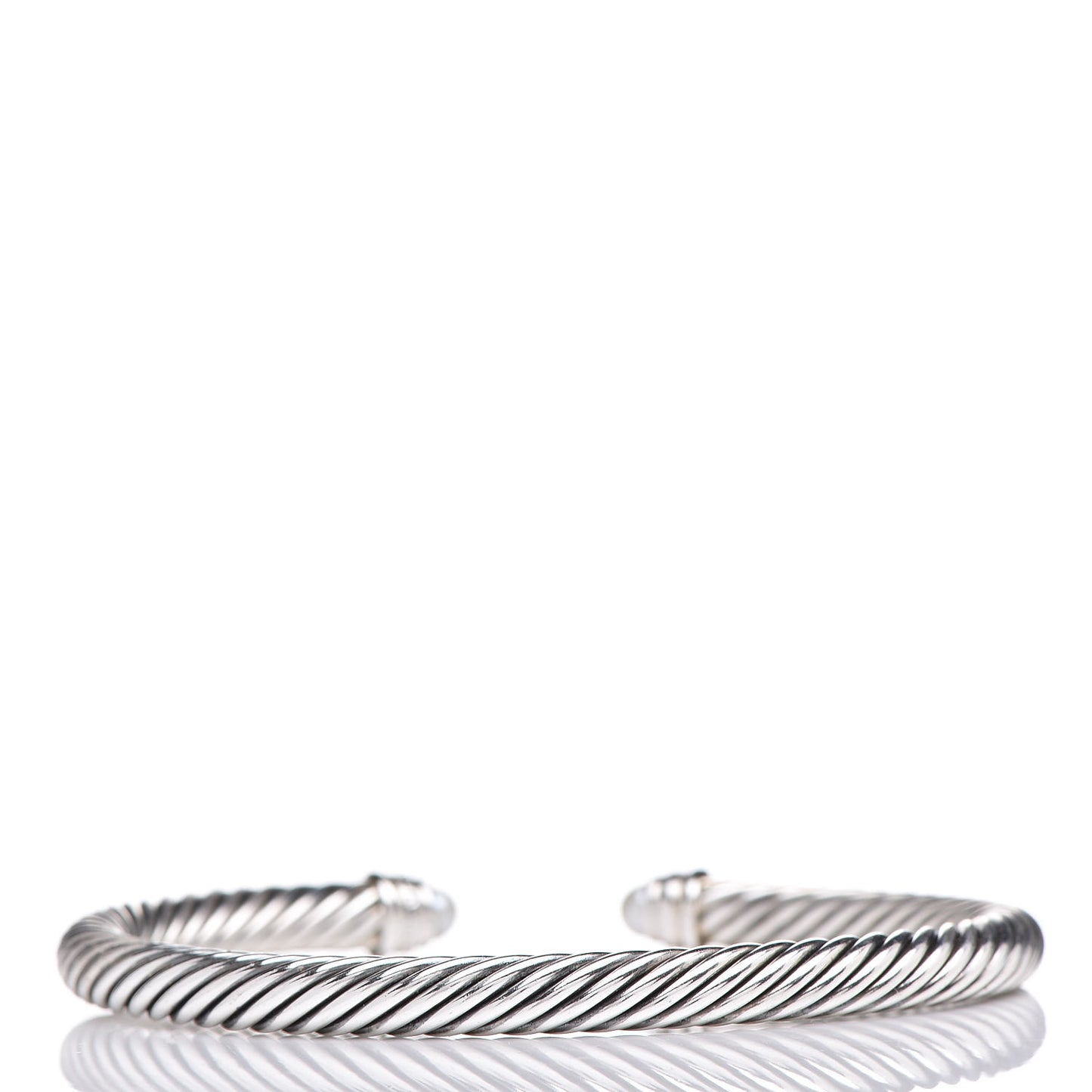 Sterling Silver Diamond Pearl 5mm Cable Classics Bracelet