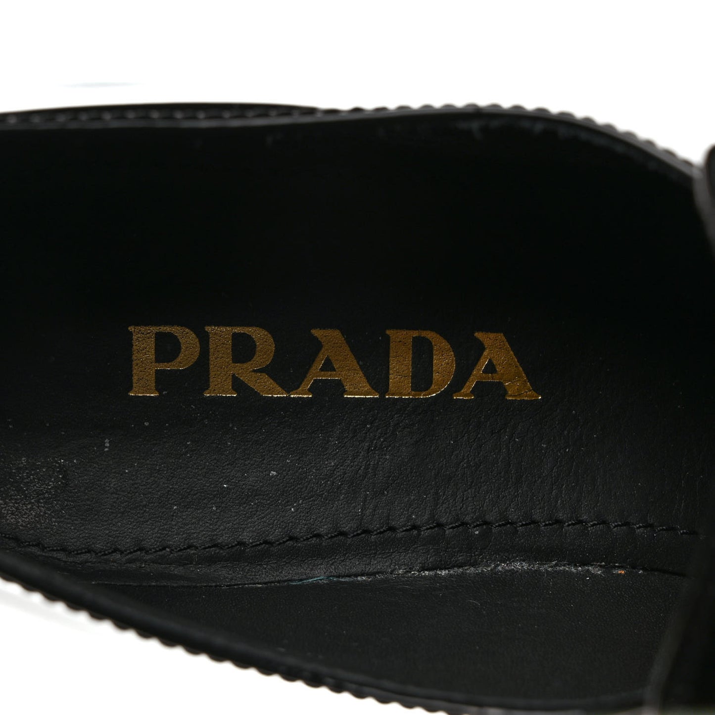 Vernice Triangle 50mm Loafers 39.5 Black