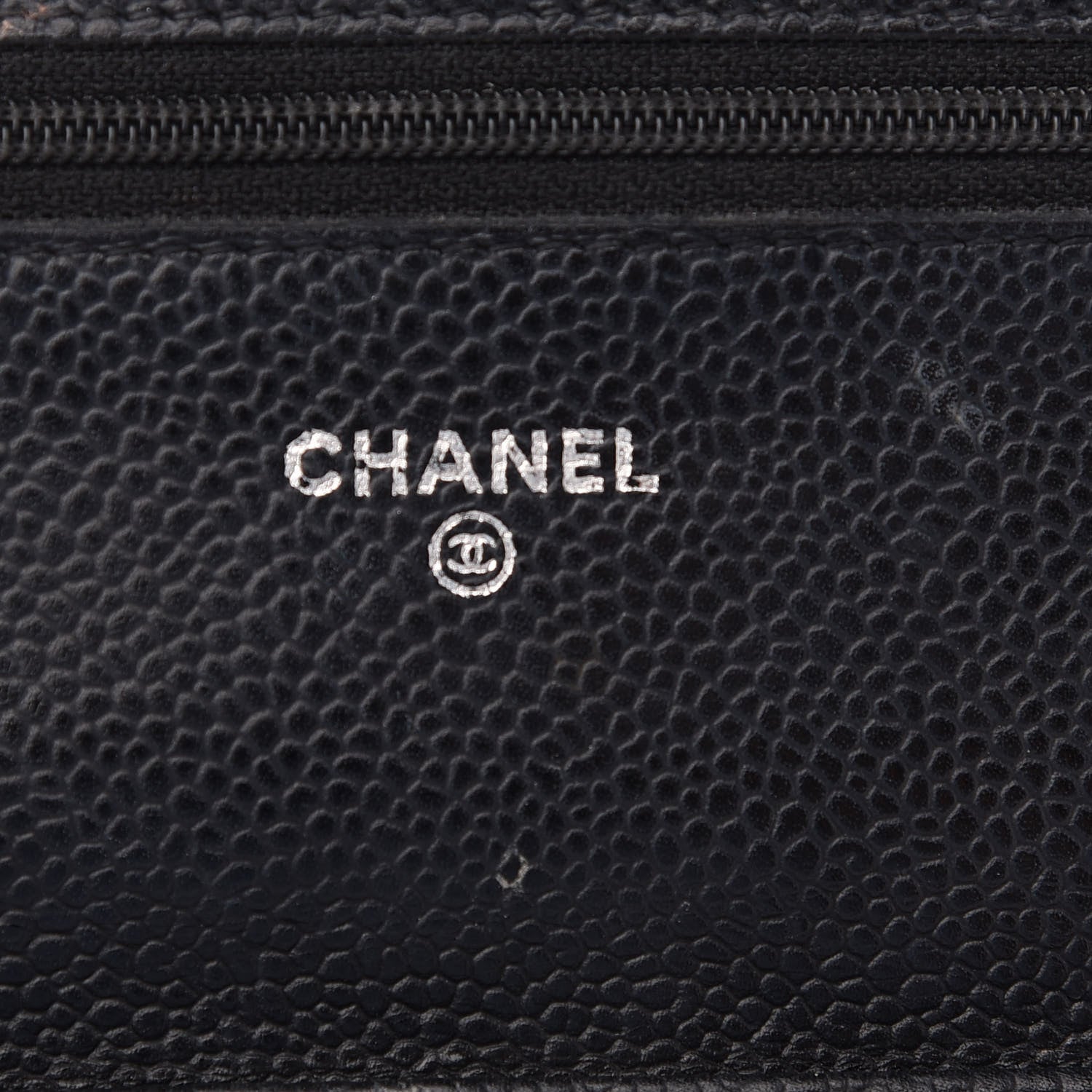 Chanel Caviar Quilted Wallet On Chain WOC Black 6 of 10