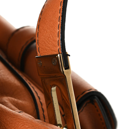 Chloe Calfskin Mary Satchel Brown 12 of 17